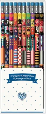 DJECO Sada 10 ceruziek Steve / Tvrdosť HB (151153)