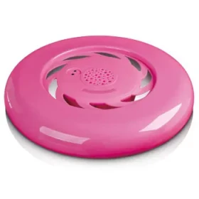 Axxion Frisbee ružová / Bluetooth reproduktor / vodeodolný / dosah 20 m (AFB-100PK)