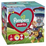 Pampers Pants Paw Patrol 14-19 kg (60ks) / Plienkové nohavičky / Veľkosť 6 (14-19 kg) (8006540863657)