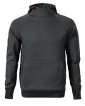 Vertex Mikina s kapucňou pánska ebony gray 3XL