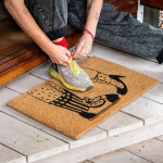 Helen b Rohožka z kokosového vlákna Kissing 60 x 40 cm