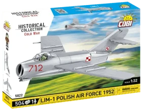 Cobi 5822 Poľské stíhacie lietadlo Lim-1 Polish Air Force 1952