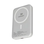Wozinsky WRW349YWS biela / Magnetická powerbanka / 10000 mAh