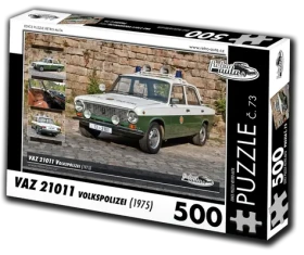 RETRO-AUTA Puzzle č. 73 VAZ 21011 Volkspolizei (1975)