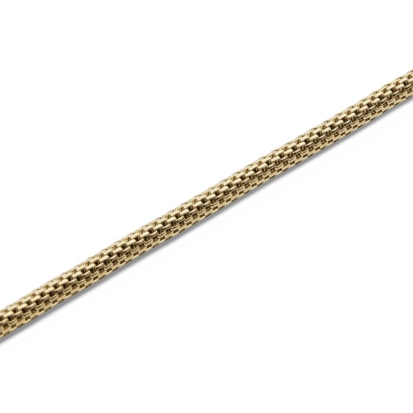 Daniel Wellington Pozlátená unisex retiazka Tide Mesh DW00401099