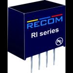 RECOM RI-1212S DC / DC menič napätia, DPS 12 V/DC 12 V/DC 168 mA 2 W Počet výstupov: 1 x; RI-1212S