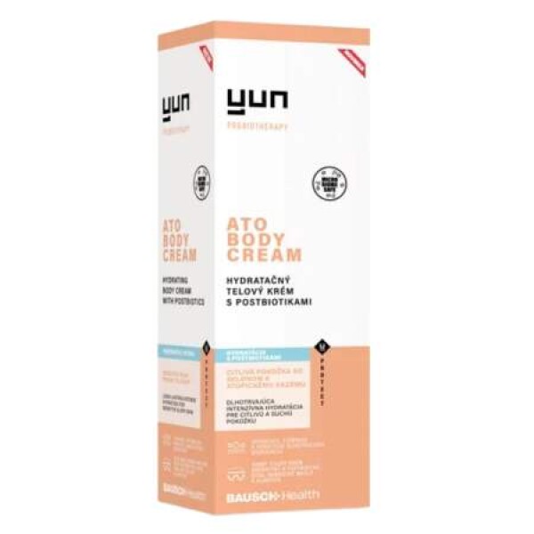 YUN Ato body cream hydratačný telový krém s postbiotikam 200 ml