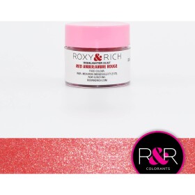 Prachová metalická farba 2,5 g — highlighter Red Amber - Roxy and Rich