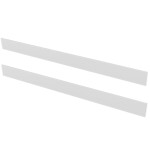 CERANO - Sprchová vanička obdĺžniková Brio - SMC/minerálny kompozit - štruktúrovaná biela - 140x90x4 + 2x čelný panel + nožičky CER-562236