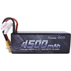 Gens ace akupack Li-Pol 22.2 V 4500 mAh Počet článkov: 6 60 C Box Hard Case XT90; B-60C-4500-6S1P-HardCase-14
