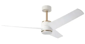 Immax NEO LITE BEAUTY SMART ružové zlato-biela / Stropné svietidlo s ventilátorom / 18W / Wi-Fi / TUYA (07281L)