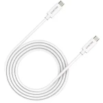 Canyon UC-42 biely / Kábel / USB-C - USB-C / 2 m / 240 W / 20 Gbps (CNS-USBC42W)