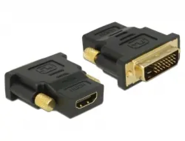 Delock adaptér DVI 24+1 pin samec gt; HDMI (65466-De)