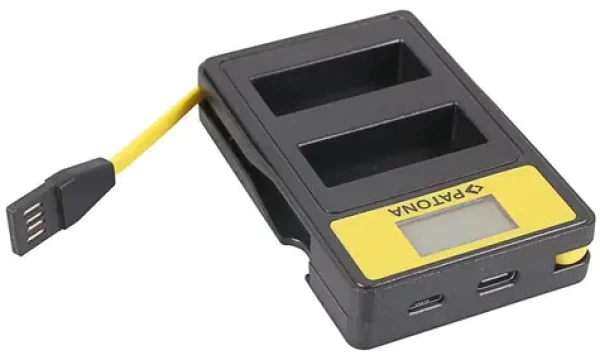 PATONA nabíjačka Foto Dual Panasonic DMW-BLG10 s LCD / USB (PT141655)