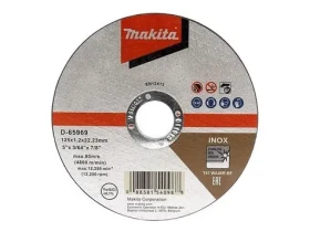 Makita D-65969-12 Rezný kotúč na nerez 125 x 1.2 x 22.2mm / 12ks (D-65969-12)