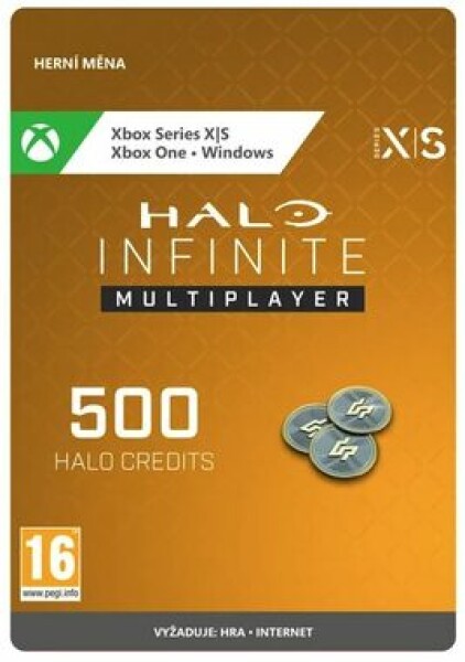 XONE Halo Infinite - Virtuálna mena - 500 kreditov / Elektronická licencia / Herná mena (7LM-00040)