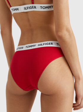 Dámske nohavičky TOMMY 85 STRETCH COTTON LOGO BRIEFS UW0UW02193XCN červená TOMMY Hilfiger