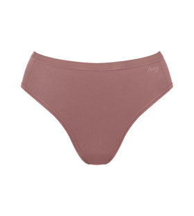 Dámske bavlnené tričko GO Daily Tai - BROWN - dark beige 1141 - SLOGGI BROWN XS