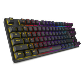 Niceboy ORYX K300X / herná klávesnica / OUTEMU Blue / RGB podsvietenie / USB / 1.5m / CZ layout (oryx-k-300x)