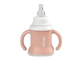 Beaba Trénovací hrnček 3v1 Old Pink (913474BB)