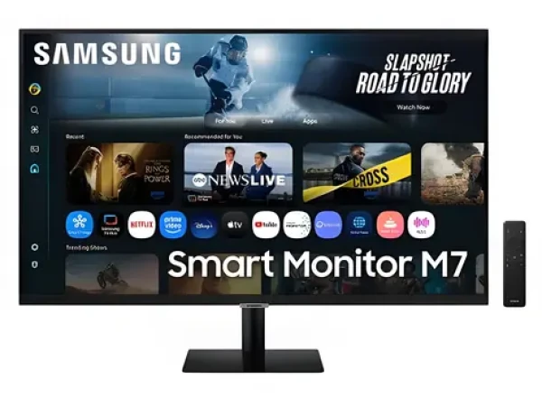 32" Samsung S32FM700UU čierna / SMART monitor / VA / 4K UHD / 60 Hz / Wi-Fi / Tizen / 20W repro (LS32FM700UUXEN)