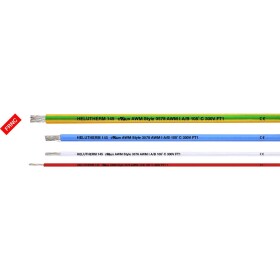 HELU 61835-1000 vysokoteplotný drôt, HELUTHERM 145, 1 x 0.326 mm², biela, 1000 m; 61835-1000