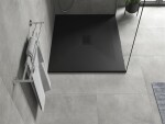 MEXEN/S - Hugo sprchová vanička SMC 130x100, čierna, krytka čierna 42701013-B
