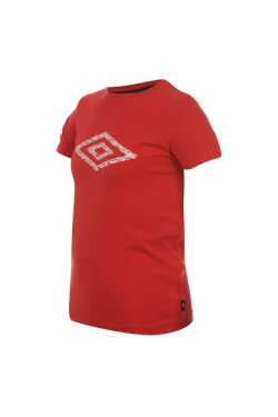 Umbro Cotton Logo Shirt Boys Red Červená 11-12 Umbro 11-12