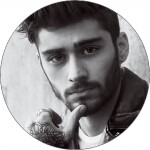 Jedlý papier One Direction Zayn Malik 19,5 cm - Pictu Hap - Pictu Hap