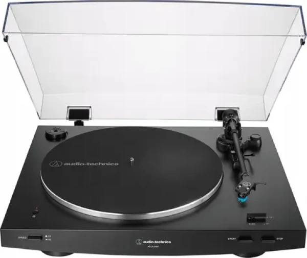AUDIO TECHNICA AT-LP3XBT čierna / 33 1/3 45 RPM / RCA / BT / predzosilňovač (AT-LP3XBTbk)