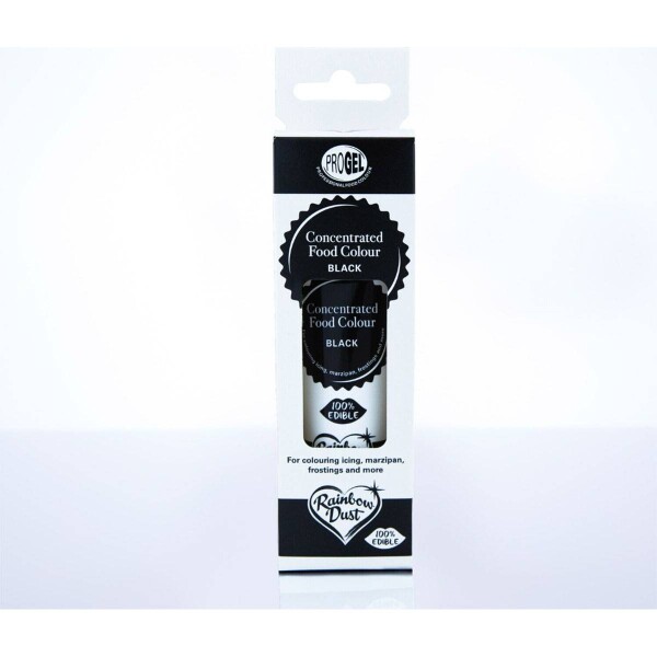 Koncentrovaná farba RD ProGel® - čierna, 25g - Rainbow Dust - Rainbow Dust