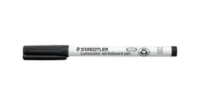 Staedtler Lumocolor čierna / Popisovač na bielu tabuľu / šírka stopy 1 mm (301-9)
