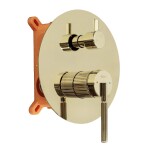 REA - Podomietková sprchová sada Argon Gold + BOX REA-P6538