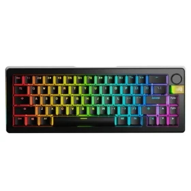 Glorious GMMK 3 Pro HE Wireless 65% - Fox HE ANSI čierna / herná 65% TKL / USB-C + BT / ANSI (US) / Fox HE / RGB / 1.4m (GLO-KB-GMMK3-PRO-65-PB-HE-WL-BLK-US)