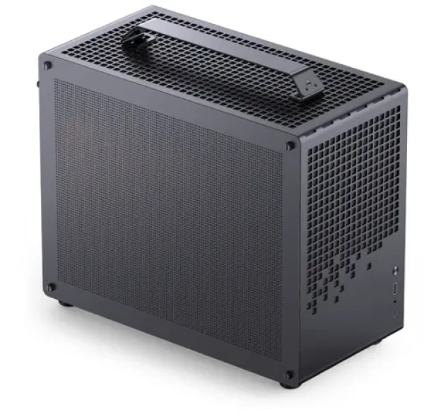 Jonsplus Z20 Mesh čierna / mATX / 1x USB-A 3.0 / 1x USB-C 3.1 / bez zdroja / rukoväť (Z20 MESH BLACK)