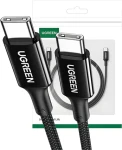 Ugreen Kábel USB-C - USB-C čierna / Kábel USB-C / USB-C (M) - USB-C (M) (20478)