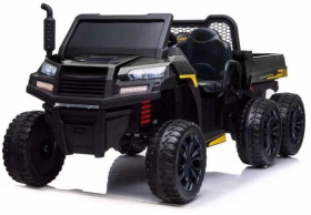 Mamido Elektrické autíčko Farmer Truck 4x200W čierne