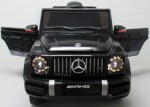 Mamido Elektrické autíčko Mercedes G63 s čiernym EVA penovým kolesom a mäkkou sedačkou, licencované