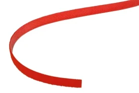 Value sťahovacia páska na suchý zips 10 mm červená / Organizér kabeláže / 25 m (25.99.5253)