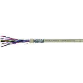 HELU 21003-500 dátový kábel LiYCY 3 x 2 x 0.14 mm² sivá 500 m; 21003-500