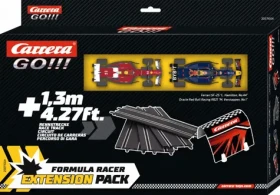 Carrera 71604 GO - 4× rovinka +1,3 m Red Bull Verstappen + Ferrari Hamilton