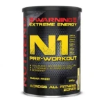 N1 Pre-Workout - Nutrend (červený pomaranč, 10 x 17 g) (29349-14-10x17g-bloodorange)