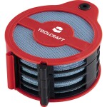 TOOLCRAFT 35 Stk. TO-10674222 brúsna sieť pre multifunkčnú brúsku na suchý zips Zrnitosť 80, 120, 180, 240 (d x š x v) 175 x 140 x 72 mm 1 sada; TO-10674222
