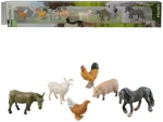 MaDe 07314 Zvieratká v boxe domácej 6ks