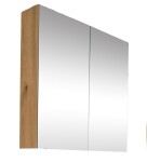Zrkadlová skrinka SAT B-Way 80x75 cm lamino dub BWAY80CABOAK BWAY80CABOAK