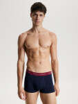 Pánske boxerky 3-PACK UM0UM02763 0SS tm. modrá - Tommy Hilfiger S