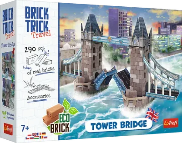 Trefl BRICK TRICK Travel: Tower Bridge L 290 dielov