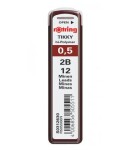 Rotring Tuhy 0.5mm - 2B 12 ks / Tuhy do mikroceruzky (S0312630)