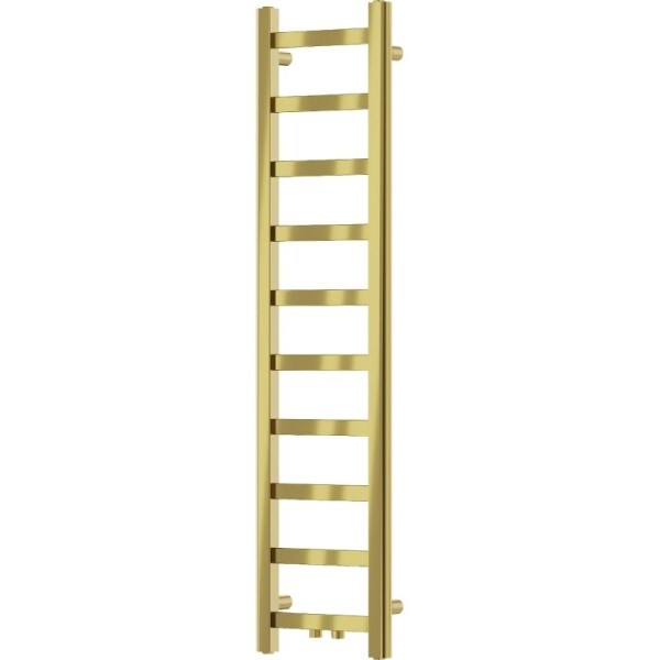 MEXEN - Bolt vykurovací rebrík/radiátor 1200 x 300 mm, 189 W, zlatá W126-1200-300-00-50