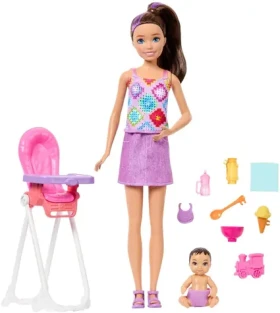 Mattel Bábika Barbie Skipper: Klub opatrovníc JJB44